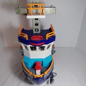 Fisher Price Imaginext Ocean Rescue Coast Guard Ship 2007
